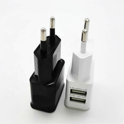 Fast charging wall adapter for Samsung phone wall charger dual USB AC adapter 2A iphone charger