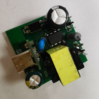 PD20W เครื่องชาร์จโทรศัพท์มือถือที่ชาร์จอย่างรวดเร็วประกอบบอร์ด pcb